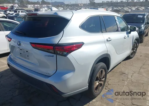 2022 Toyota Highlander Hybrid Xle Bronze Edition z USA, uszkodzony, nr VIN 5TDAARAH7NS511204